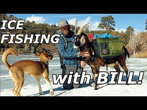 Catch and Cook! Winter Camping with Bill the Goat, Juni, & Puppy Maggie NEW 5-WAY Cast Iron Cooker
