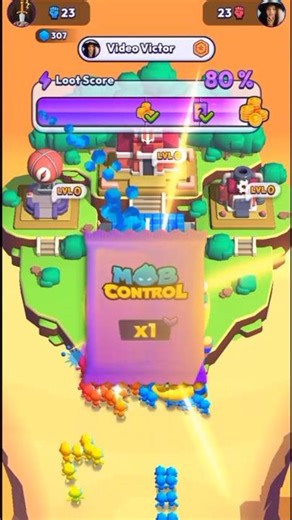 Mob Control First Try! 😲 #mobcontrol #shorts #shortsfeed