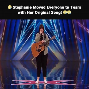 Stephanie Moved Everyone to Tears with Her Original Song! AGT😭😭 Full video check in the comment.👇👇👇 | ABC Today