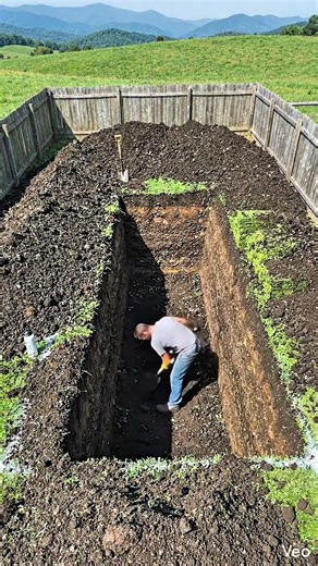 Mountain Backyard Secret Bunker Build Timelapse | Hidden Underground Room Construction