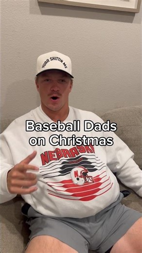 Baseball Dads on Christmas 🤣 #baseball #comedy #funny #viral #dad #christmas