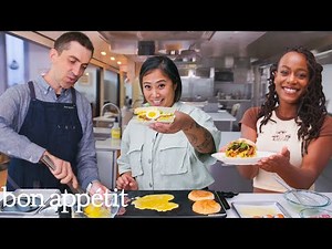 6 Pro Chefs Make Their Go-To Breakfast Sandwich | Test Kitchen Talks | Bon Appétit