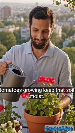 1 Best Summer Balcony Garden Hacks You Need! #gardeninghacks #summergarden