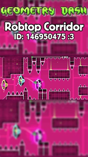 Robtop Corridor in Geometry Dash! 🔥