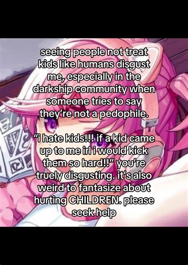 hi it’s also confusing to see teenagers say this considering they’re just kids preparing to become a adult dude ugggghh weirdos #fyp #viral #natsuki #natsukiddlc #darkshipsafespace🎱🎀
