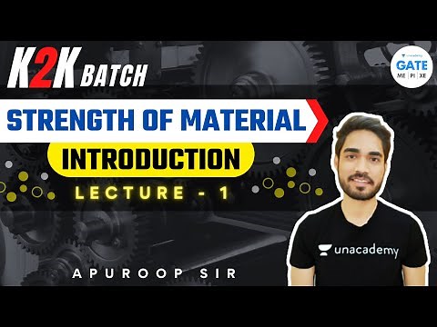 Introduction | L :1 | Strength of Materials | K2K Batch | Apuroop Sir
