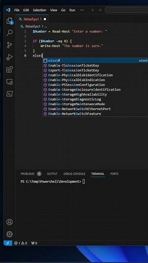 Basic PowerShell scripting if else if else statement #beginner #tutorial #powershellscripting