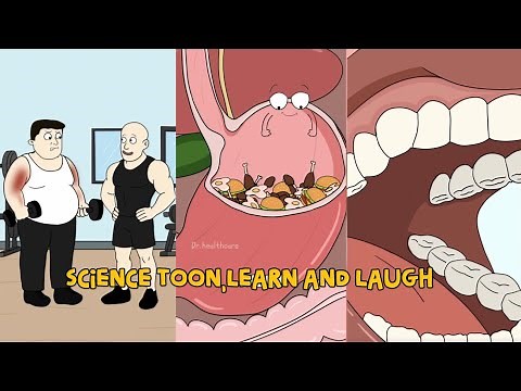 Laugh and learn with hilarious science cartoon ￼