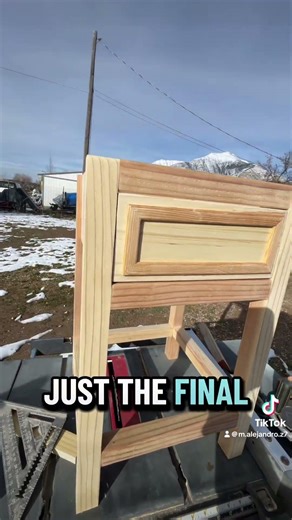 Nightstand woodworking #furniture #faithjourney