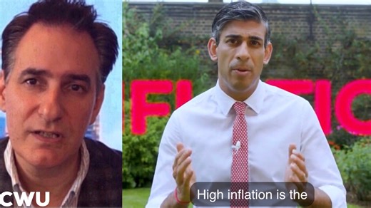 The Prime Minister just posted a shameless video doubling down on his rubbished claim anything more than crappy real terms pay cuts for public sector workers will fuel high inflation - it’s ABSOLUTE BOLL**** & he knows it! Where is UK media & the opposition? Why is it always left to me? | Peter Stefanovic