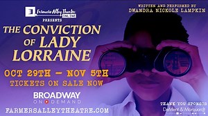 Check out the new, longer trailer for “THE CONVICTION OF LADY LORRAINE: A TELEPLAY” - an original one-woman teleplay written and performed by Dwandra Nickole Lampkin. Go to www.farmersalleytheatre.com to get your tickets! Set in Memphis, TN near the Lorraine Motel where Dr. Martin Luther King Jr. was assassinated—a writer has a brief but powerful encounter with a homeless woman, Lady Lorraine. One year later, the writer returns hoping Lady Lorraine will share her story. But our writer quickly fi