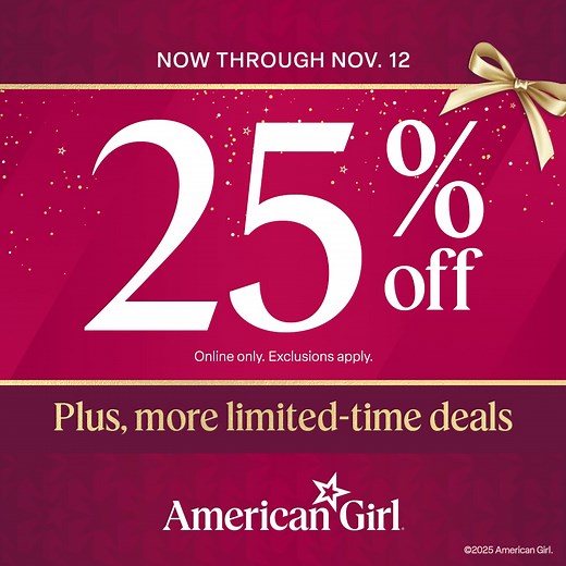 12K views · 3 comments | It's time to stop waiting...and start GIFTING!  | American Girl | Facebook