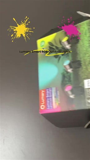 Lumary Smart Outdoor Spot Lights 56FT, 6 Pack RGBAIWW Color Changing Landscape Lights, WiFi APP/Voice/Remote Control, Low Voltage Outdoor Lights pathway light Garden Decorative