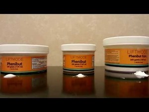 The 3 different types of phenibut from Liftmode - review