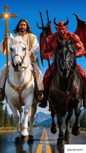 ❤️ Jesus vs Devil 😈: Don't Skip! | Power of Faith ✨ #Shorts