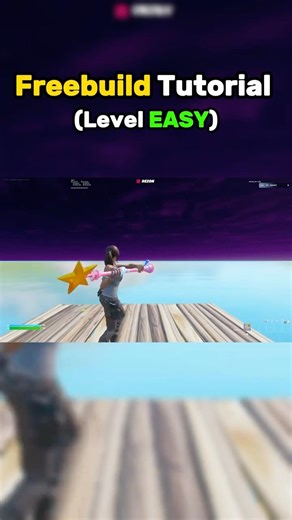 Freebuild Tutorial | Level EASY #fortnite #freebuild #retake #tutorial #easy