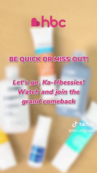 Exclusive ₱1 Deals on HBC Products Tonight!