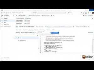 W11L3: Introduction to Google Cloud Functions