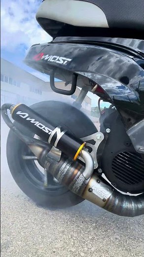 MBK Booster 70cc MOST wicked, nouveau pot d'échappement racing ultra performant ! #bikelife