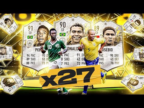 FIFA 22 27 x Guaranteed New Base Icon Upgrade Packs!
