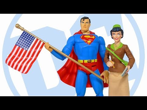 DC Direct Classic Silver Age Superman Lois Lane Deluxe Action Figure Set