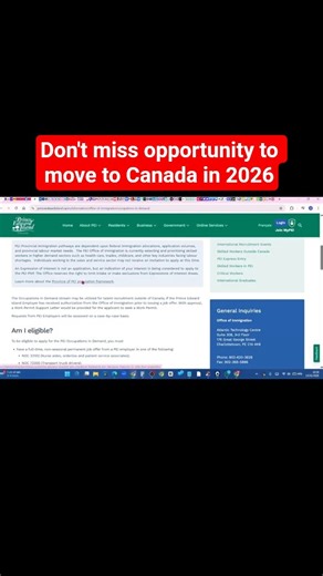 Move to Canada with Your Whole Family in 2026 #CanadaImmigration #ProvinceNominee