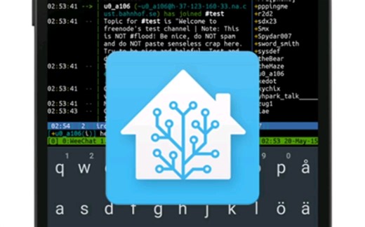在安卓手机里安装homeassistant