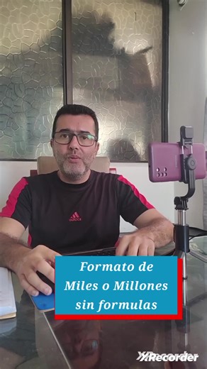 Dar formato a números en miles o millones en Excel. Convertir numeros ...