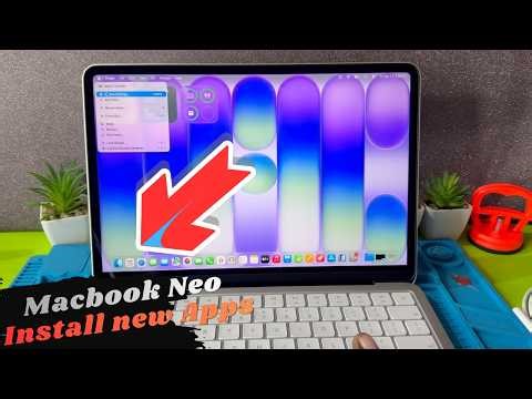 Macbook neo How to Install Apps