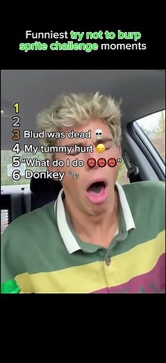 Funniest try not to burp sprite challenge moments #funny #moments #memes #ranked #sprite #clips #sho