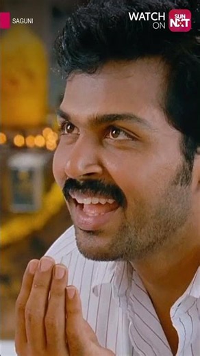 Workout aagiducha😂| Saguni | Karthi | Santhanam | Sun NXT | Shorts