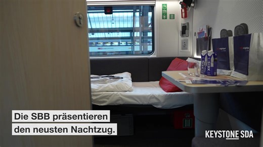 SBB präsentieren neuen Nachtzug von Zürich nach Hamburg