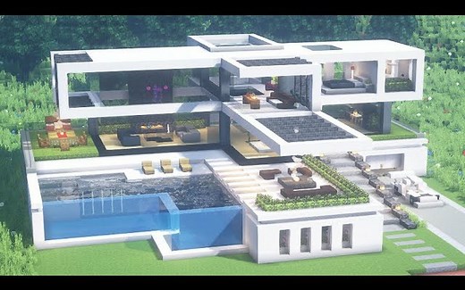 【Minecraft】现代建筑教程#29（JINTUBE）