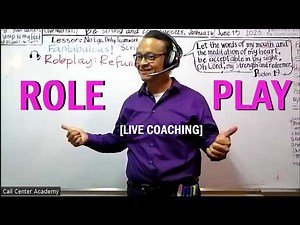Call Center Training - On Fire Roleplay Practice Live Training Session with Agents