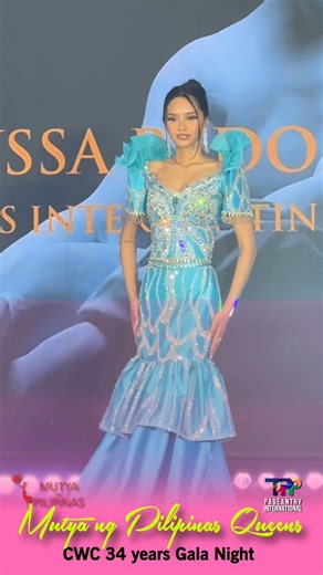 VERY CHARMING and GORGEOUS Miss Intercontinental 2024 Power of Beauty and Runner-up, Mutya ng Pilipinas Queen Alyssa Marie Redondo at the Mutya CWC Gala Night held at the posh Wack Wack Golf and Country Club ❤️👑 Celebrating 34 Years of Designing Legacy and Excellence - CWC! #ThePhilippinePageantry #TPPNetwork #PageantryInternational #MutyaNgPilipinas #CWC34Years | The Philippine Pageantry