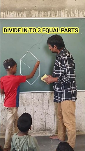 Divide into 3 equal parts activity for students