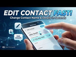 How to Edit Contact on Samsung (Change Contact Name & Contact Detail Easily!)