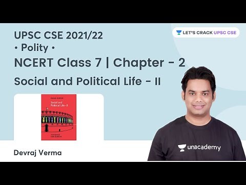 Social and Political Life | NCERT Class 7 Polity Chapter-2 | Crack UPSC CSE 22/23 | Devraj Verma Sir