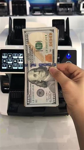 AL-920 Top Loading  Dual CIS Money Detector Mix Value Counter Cash Counting Machine