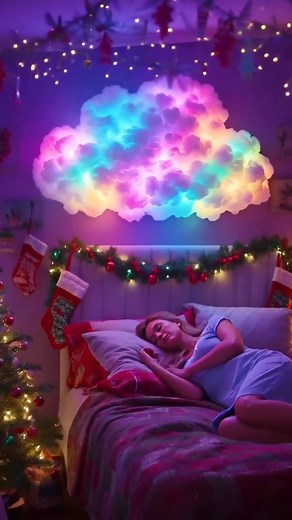 DIY USB-Powered Thundercloud LED Light Decor ✨ Create Your Own Weather Magic! ⚡☁️ 🌟 Why You'll Love This Thundercloud Light: ✅ Realistic Lightning Effect - Gentle flickering LED mimics a storm! ⚡ ✅ USB Powered - Plug into any laptop, power bank, or adapter! 🔌 ✅ Fluffy Cloud Design - Soft, cotton-like texture for a cozy vibe! ☁️ ✅ Easy DIY Assembly - Fun to build in under 10 minutes! 🛠️ 🏠 Perfect For: 🎁 Gift-Givers - Unique present for teens & adults! 🎄 🛋️ Home Decor Lovers - Add whimsy to
