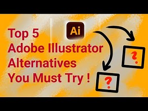 Top 5 Adobe Illustrator Alternatives You Need to Try ! #adobe #graphicdesign