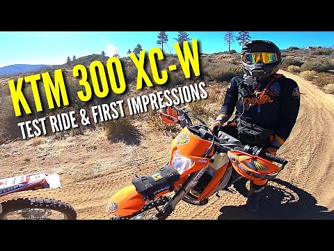 KTM 300 XC-W — Test Ride & First Impressions!