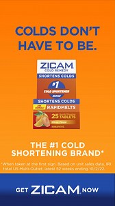 1.3K views | From the #1 Cold Shortening Brand Zicam, skip those long colds! 李 | Zicam | Facebook