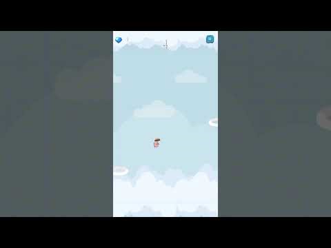 Tap the screen to make the pig jump to the right and keep moving along the path.