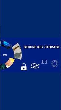 Key functions of TPM chip #education #tpm