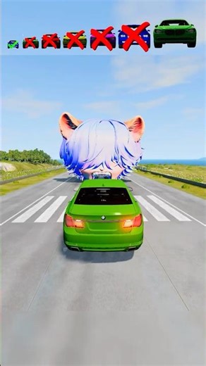 Big Car & Small Car VS Big Face & Small Face 🚗❤️