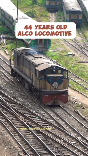 Hitachi, Japan made 44 years old ALCO 2501 HFA13A diesel locomotive