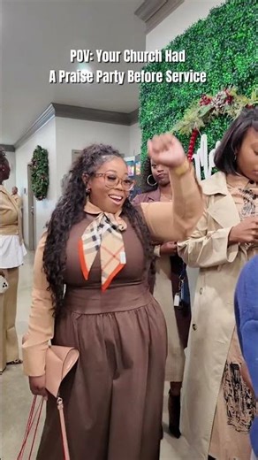 Your Church Has a Praise Party Before Service