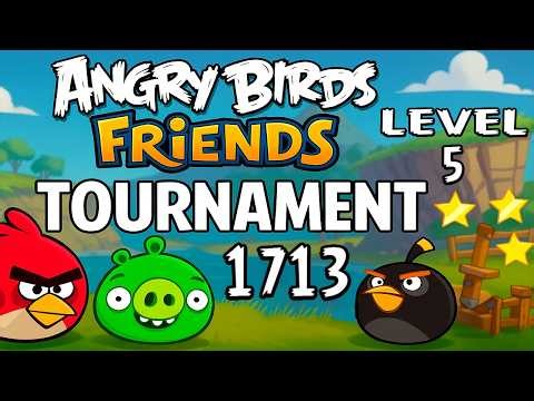 Angry Birds Friends Level 5 Tournament 1713 - MAX SCORE Strategy (09.03.2026) Power-Ups