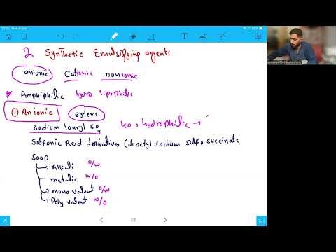 L 13 some more points about emulsifying agents